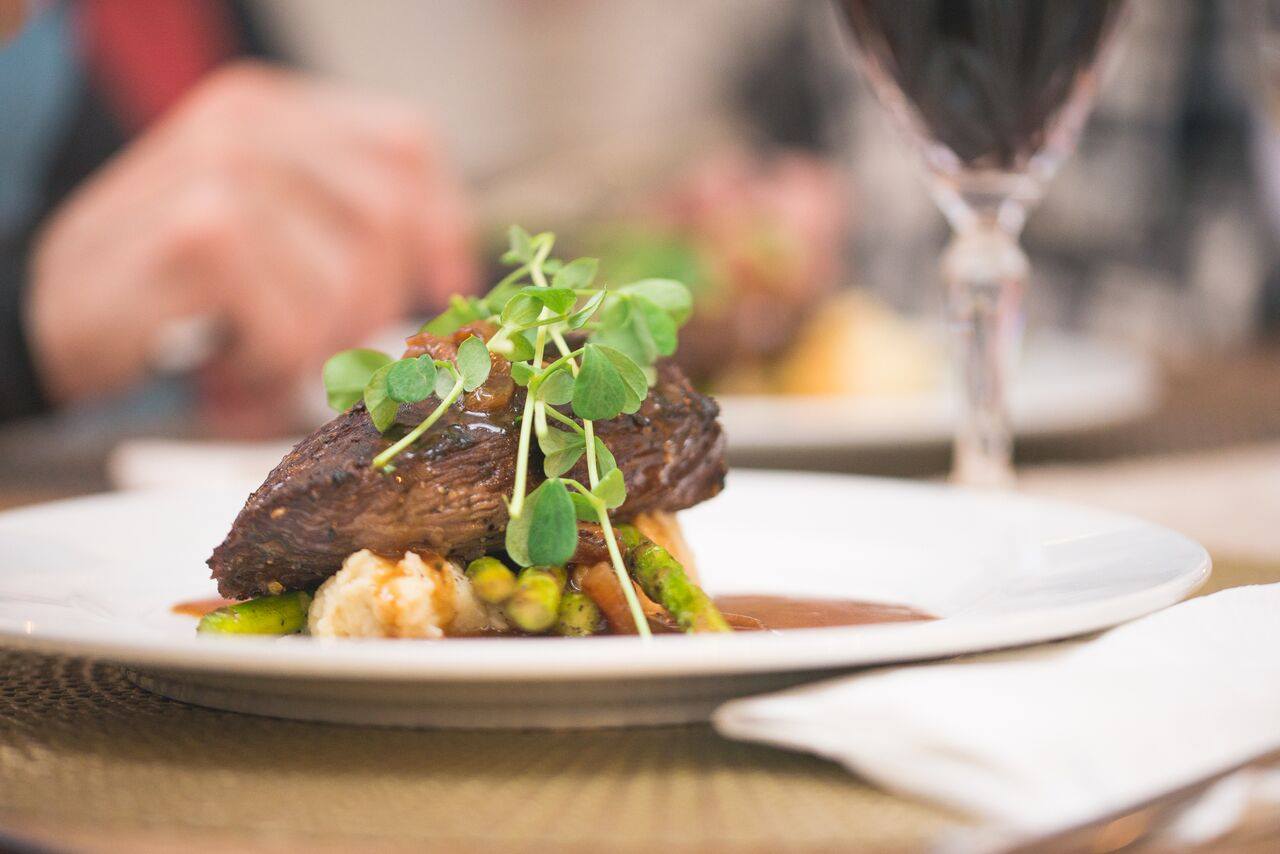 Bavette de boeuf marinée